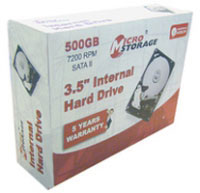 Micro storage MicroStorage 750GB SATAII (MS750RETAIL)